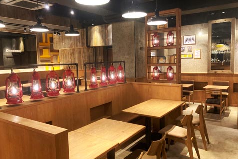 『OH！TORO KITCHEN 渋谷店』のオシャレな店内