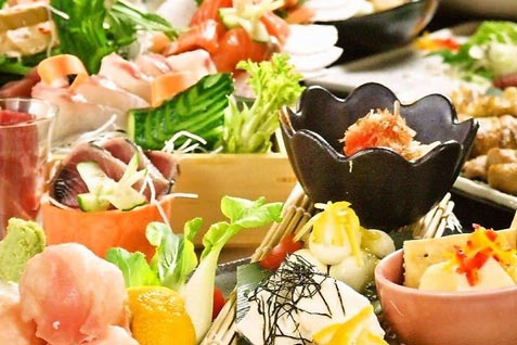 『完全個室居酒屋ゆずの小町 渋谷店』のコース料理