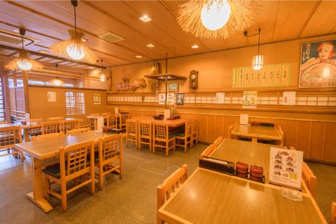 「こんごう庵　御徒町店」の店内
