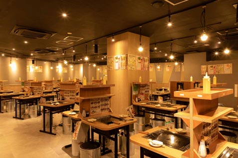 「大衆居酒屋 もんじゃ酒場だしや 西新宿1丁目店」店内イメージ