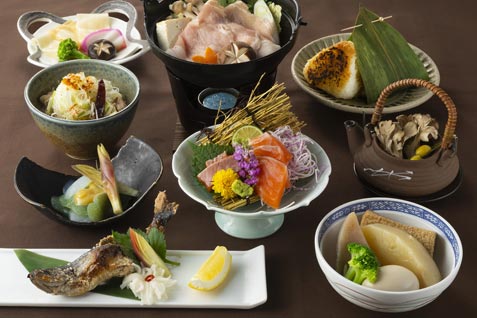 『飲み食い処 忠治』の「まるごと上州コース」