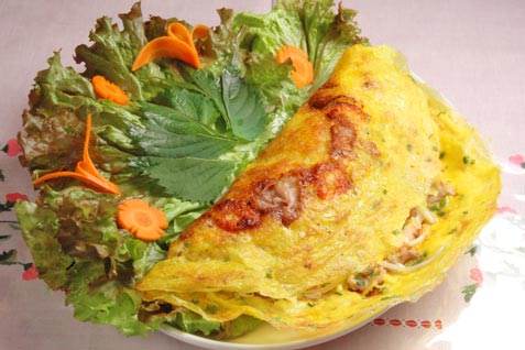 「ベトナム料理 サイゴン レストラン」の絶品「海鮮パリパリお好み焼き」