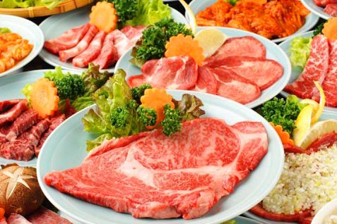「炭火焼肉 ジンギスカン食べ放題 まんぷくカルビ 上野店」食べ放題コースイメージ