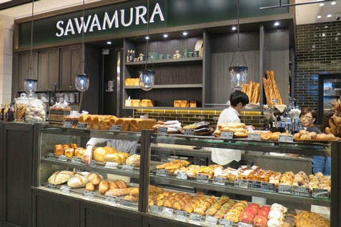 『Bakery & Restaurant SAWAMURA』店内