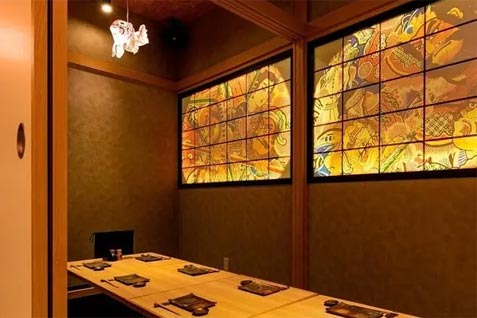 『完全個室完備 郷土酒肴 あおもり屋 池袋本店』の個室
