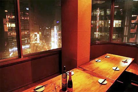 『牡蠣と日本酒 四喜 池袋西口駅前店』の個室
