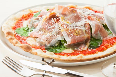Pizzeria-Bar　Romanaのピッツァ一例。他に
