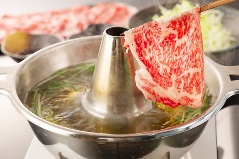 『青山』の「和牛しゃぶしゃぶ」イメージ