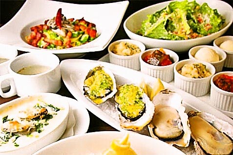 『オイスター・テーブル　銀座コリドー店』の牡蠣料理