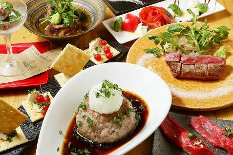 『肉バルSHOUTAIAN 渋谷店』のハンバーグ