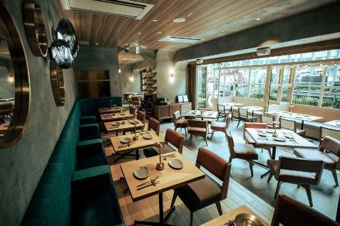 『ocean good table 渋谷』の店内