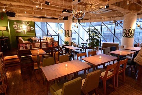 『＃802 cafe＆diner』の店内