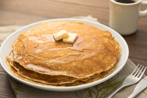 『egg（エッグ）』の絶品「オーガニック小麦を使ったパンケーキ」