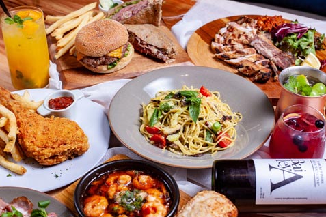 『QUAYS pacific grill』のメニュー例