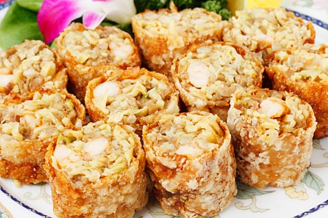 順海閣　本館の料理一例