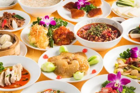 「横浜中華街 食べ放題 小籠包専門店 七福 」の料理例