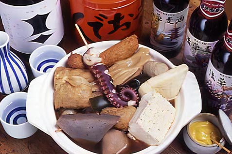 『丸太ごうし』の絶品「おでん盛り合わせ」