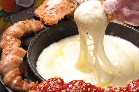 『サムギョプサル 韓国料理 バブ 梅田店』の「エビロールサムギョプサル」
