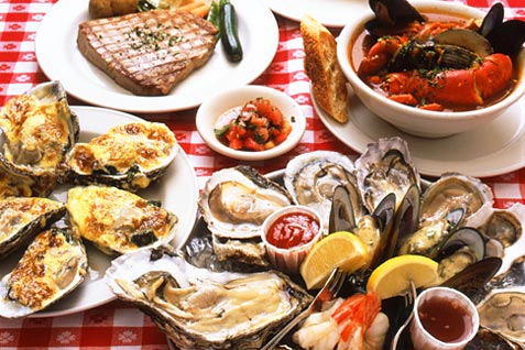 Grand Central Oyster Bar ＆ Restaurant 品川店の料理一例