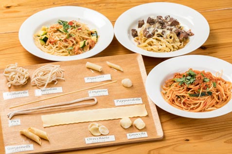 『オステリア ウララ』の「パスタ」