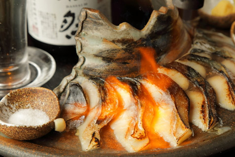 「魚焼男 弐」の料理例