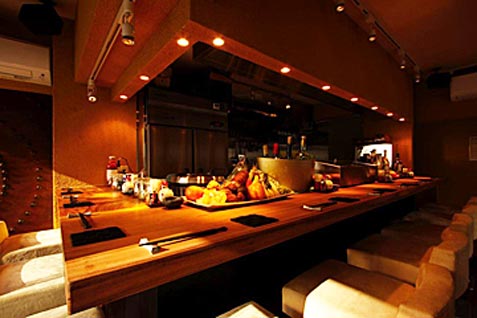 「白金魚～PLATINUM FISH～ 本店」のカップルに最適なカウンター席