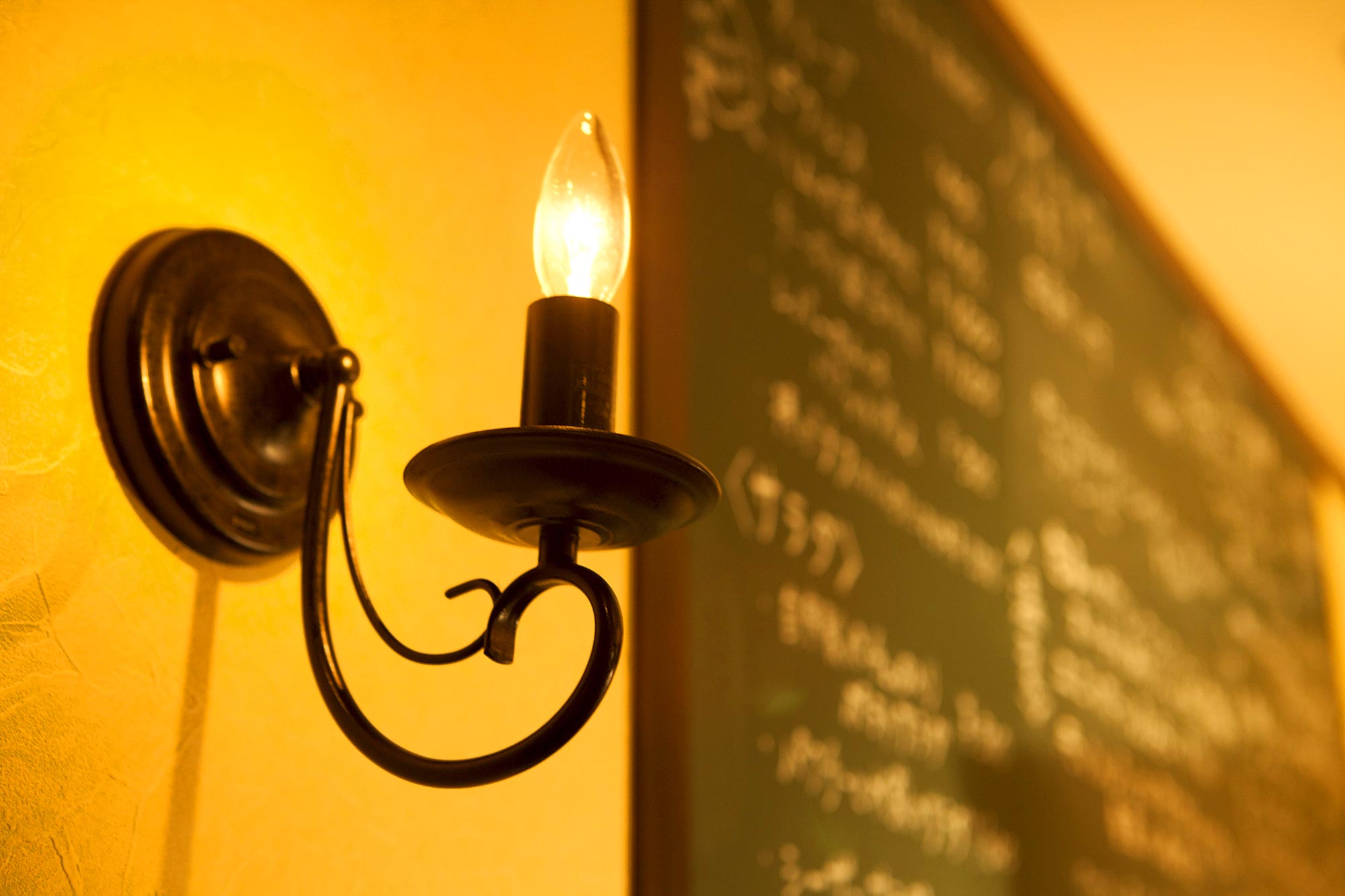 「A．te Notte」の店内