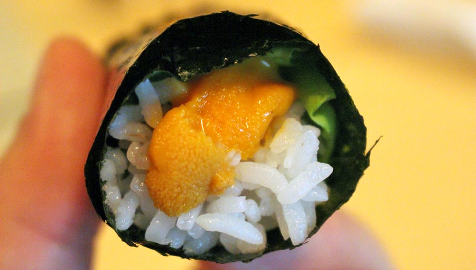 『権八 NORI-TEMAKI 原宿』の「うに」