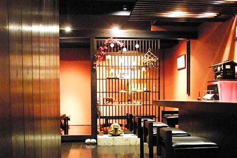 銀座 花大根の店内一例