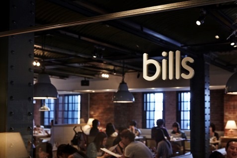 『bills』の店内