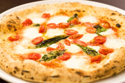 「Trattoria Pizzeria LOGIC 横浜」の「究極のマルゲリータD.O.C（1,980円／税抜）」