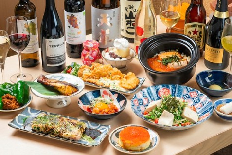 「ネオ和食居酒屋　君に会いたくなるから。～Because I want to meet you～ 横浜店」の料理例