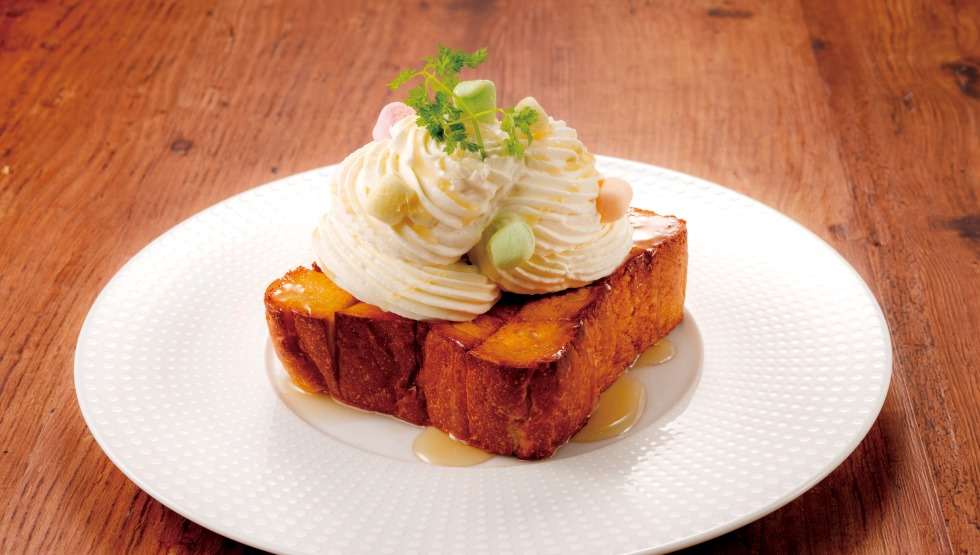 俺の食パンハニートースト