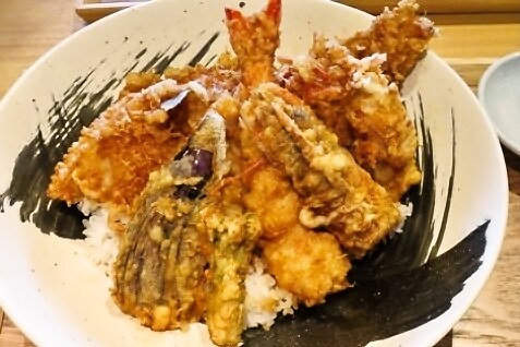 『魚河岸 次郎松』の天丼