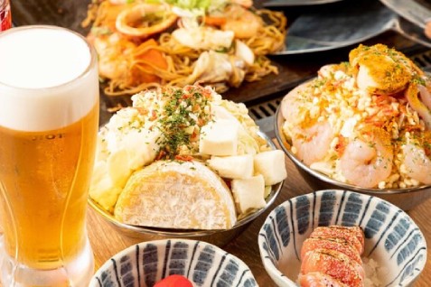 「もんじゃ酒場 だしや 横浜西口南幸店」のもんじゃ例