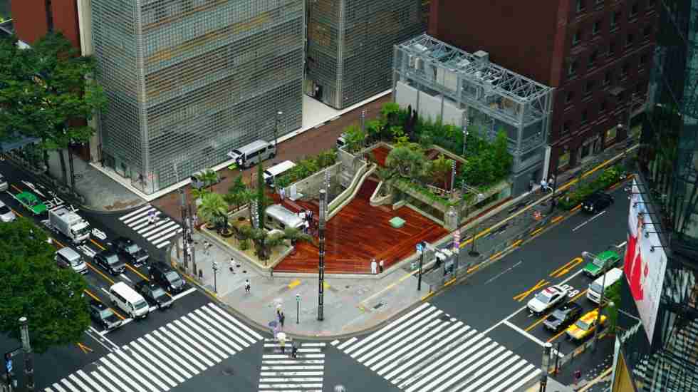 『Ginza Sony Park』全体図