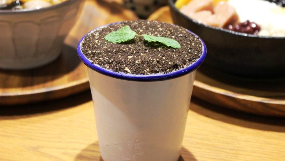 盆栽パフェ