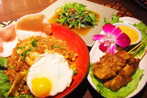 「Malaysia Boleh」の料理例