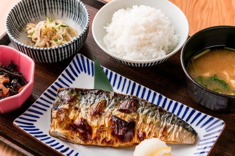 『なかよし』の「焼鯖定食」