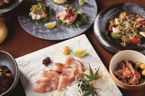 『丹波赤どり とりのや本店』のコース