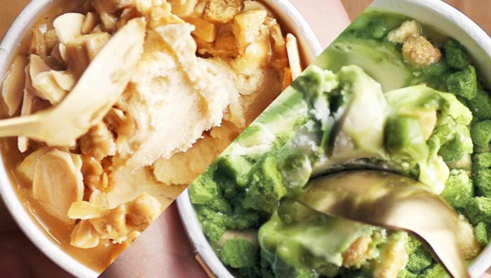 “パリパリ“ ”ザクザク” する食感を“まぜ食べ“