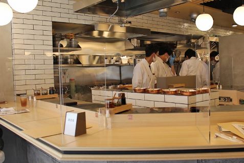 『釜元たん米衛 恵比寿店』の店内