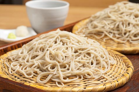 『眠庵』の蕎麦メニュー「もり」