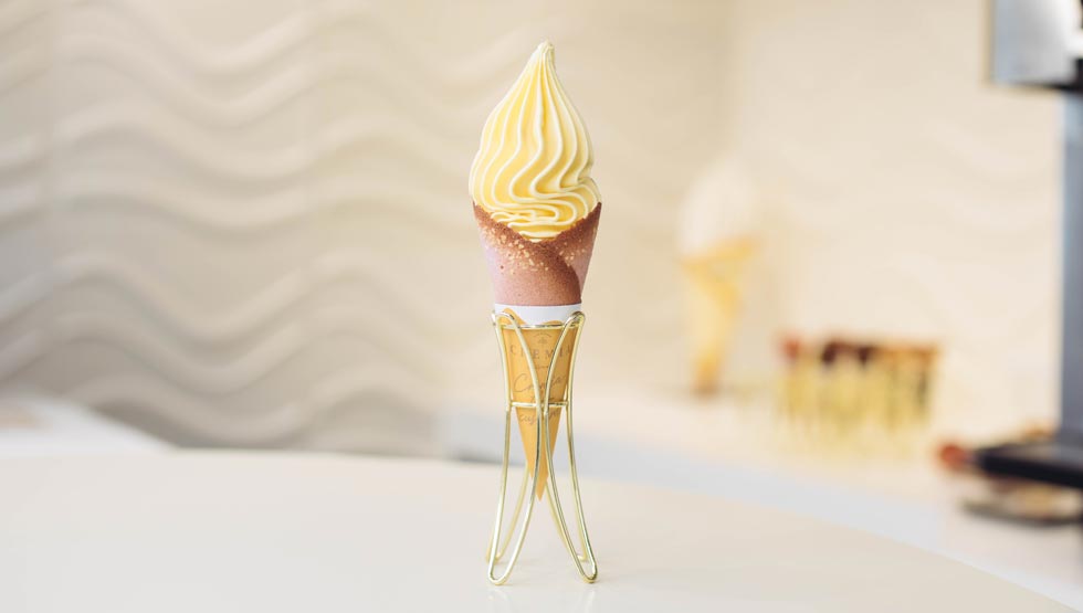 『CREMIA Bar 表参道』の「CREMIA the Rich Custard」