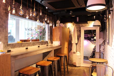 『BRYANT COFFEE』の店内
