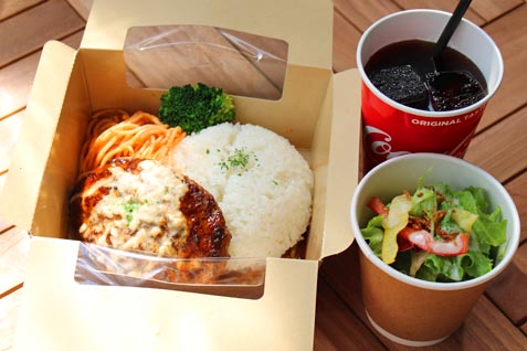 『山本のハンバーグ MeatBall＆Wine 東京ドームシティ』のセットメニュー