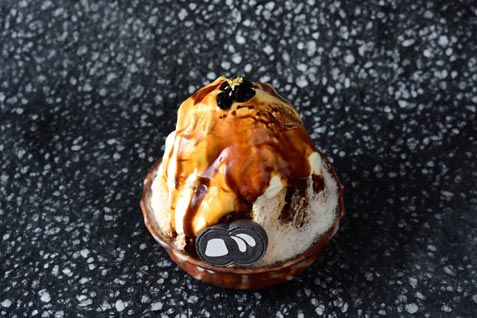 『廚 otona くろぎ』の美味しい「かき氷」