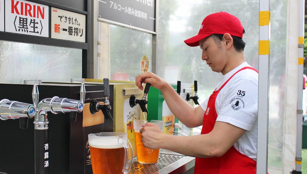 飲み放題と食べ放題でたっぷり満喫！ クラフトビールもBBQも楽しめる『森のビアガーデン』