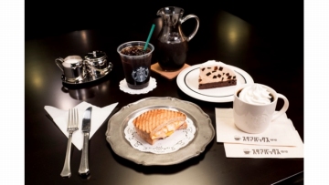 ホットサンド、珈琲ゼリーケーキなど