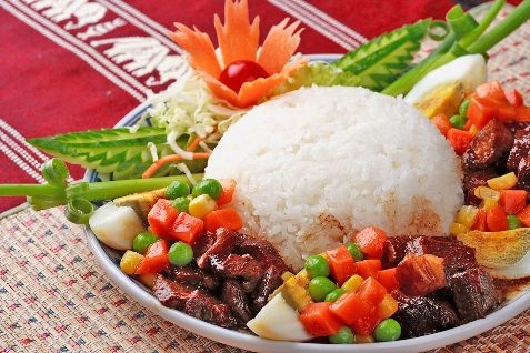 「カオ・ヌアトゥン（タイ風牛飯）」